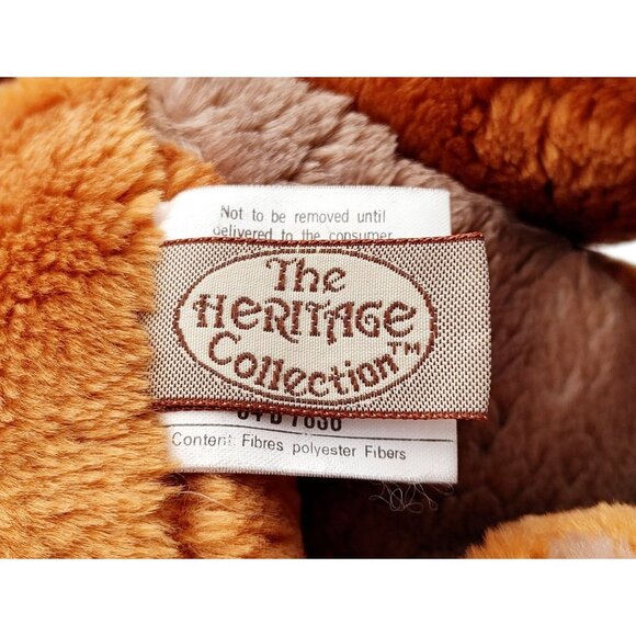 Ganz Bros. Wrinkles Dog 10" Rare Dark Brown 1981 Sitting Hound Dog 1845426 - Picture 5 of 6